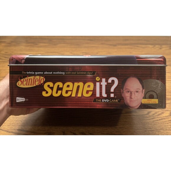 Seinfeld Scene It? Deluxe DVD Trivia Game in Metal - Picture 2 of 13